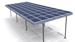 Two Column Single – Solar Carport System