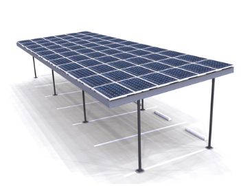 Two Column Single – Solar Carport System