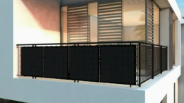China Easy Balcony Angled Solar Panel Kits Manufacturer & Supplier