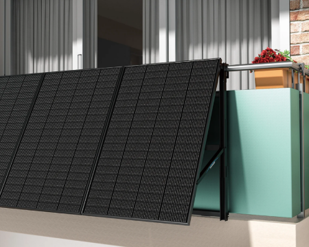 Wholesale Easy Balcony Angled Solar Panel Kits – Bulk Discounts Available