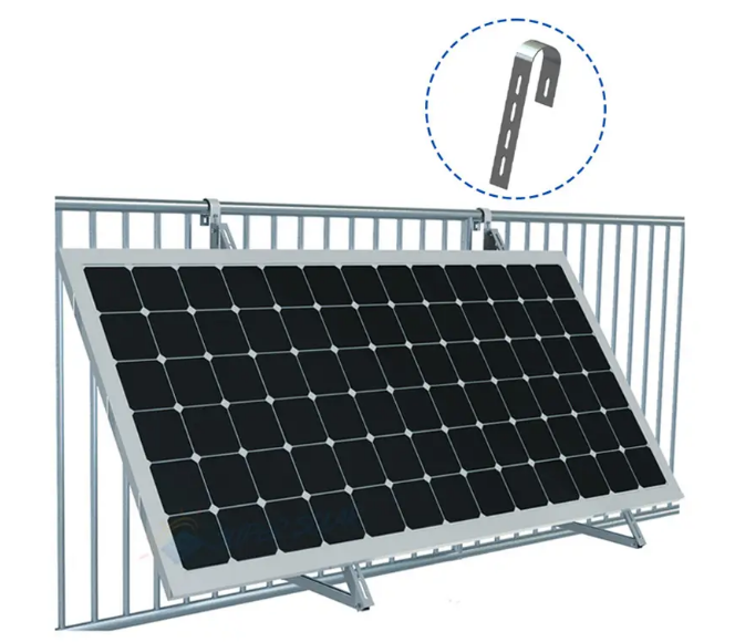Quick Install Balcony Solar Kits – Angled Mounts for Better Sunlight Capture