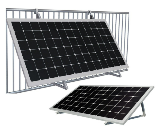 Vertical and Angled Balcony Solar Panel Kits for Modern Buildings