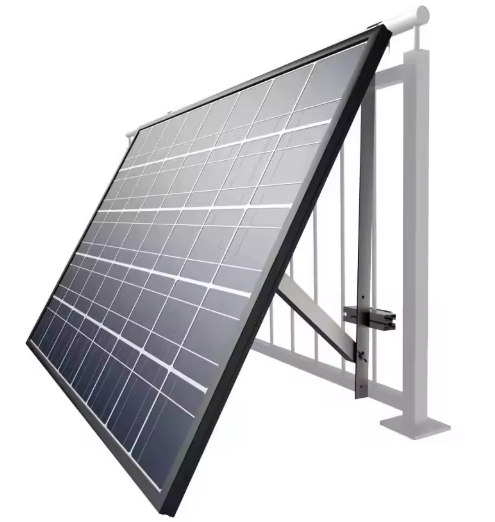 Vertical and Angled Balcony Solar Panel Kits for Modern Buildings