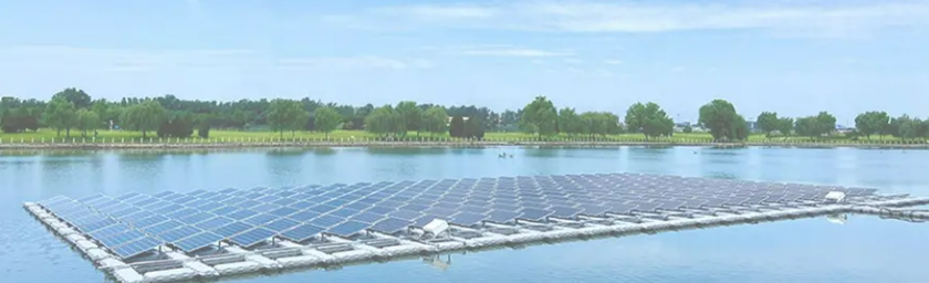 Floating Solar Mounting System for Lakes, Reservoirs, and Ponds