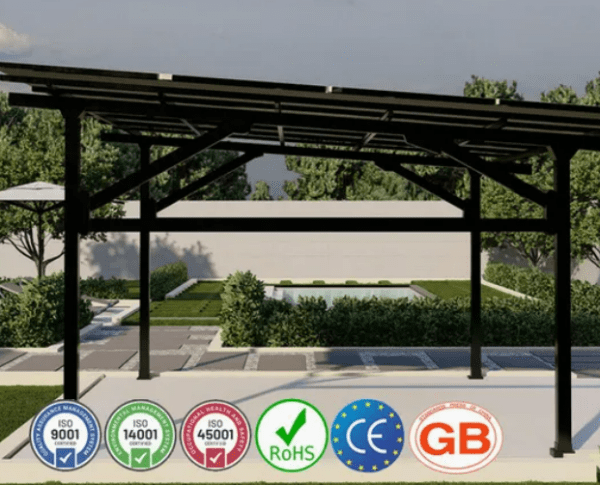 Residential Solar Carport Structure - Image 2