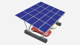 Aluminum Solar Carport Stand Structure