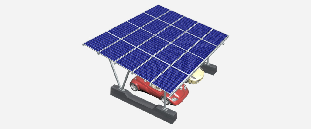 Aluminum Solar Carport Stand Structure