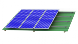 Trapezoidal Solar Roofing Mounting System