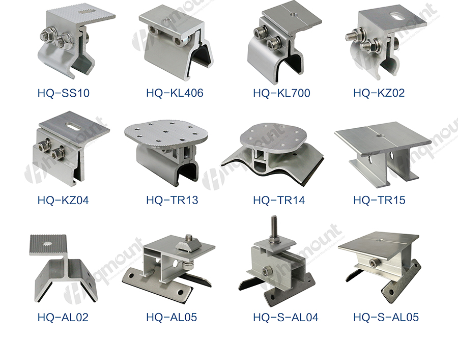 Trapezoidal Solar Roofing Mounting System