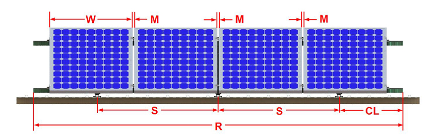 Flat Tin Roof Adjustable Tilt Solar Mounting System