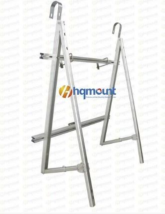 3-Side Adjustable Balcony Solar Mount – Pre-Assembled Mounting Rack for Vertical or Landscape Panels