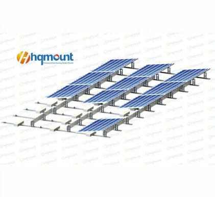 BR6 Adjustable Height Flat Roof Ballasted Solar Mounting System – Lightweight Aluminum Brackets