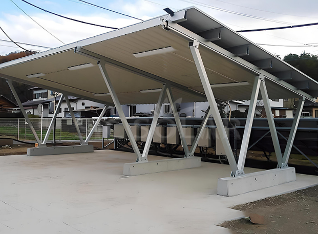 Solar Aluminum Carport Mounting System