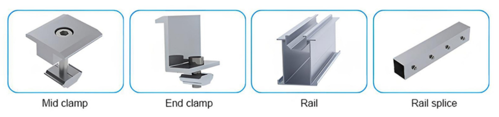 Solar Aluminum Carport Mounting System