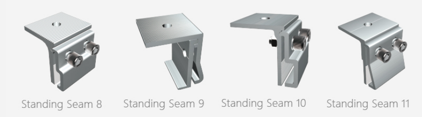 Standing Seam Metal Roof Solar Clamps