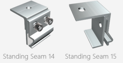 Standing Seam Metal Roof Solar Clamps
