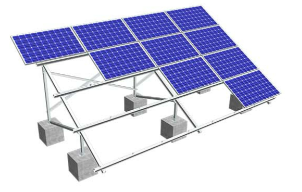 Ground Solar Panel Racking System GT4