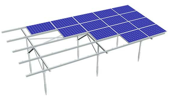 Ground Solar Panel Racking System GT4