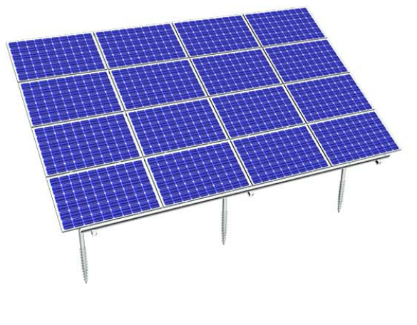 Ground Solar Panel Racking System GT4