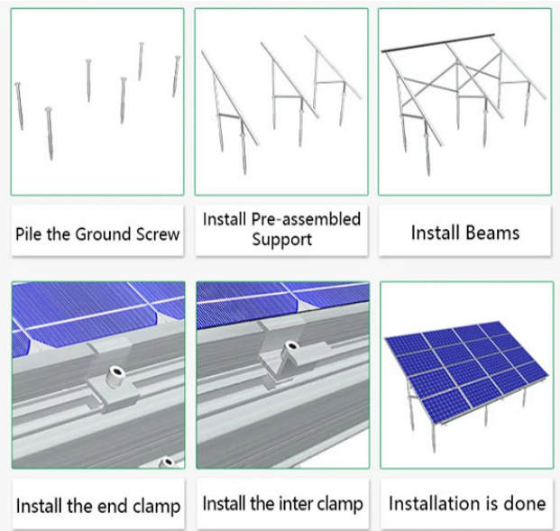 Ground Solar Mounting System PGT4