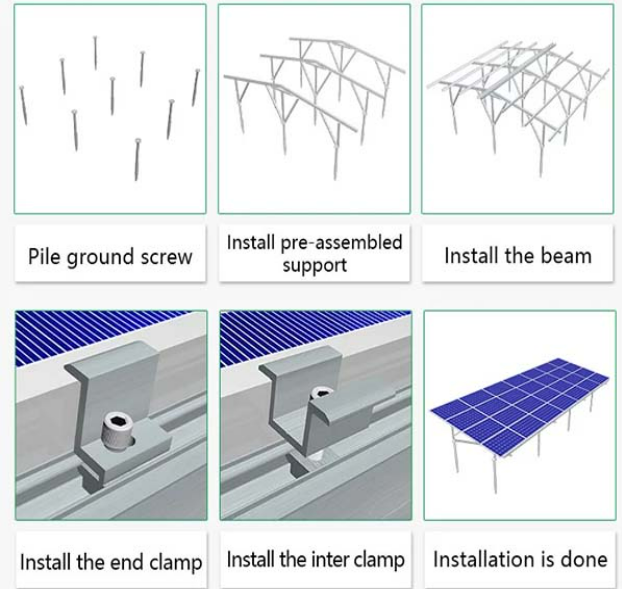 Ground Solar Mounting System SPGT4