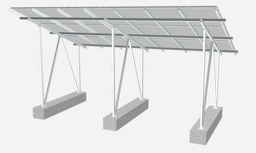 Ground Waterproof Solar Mounting System