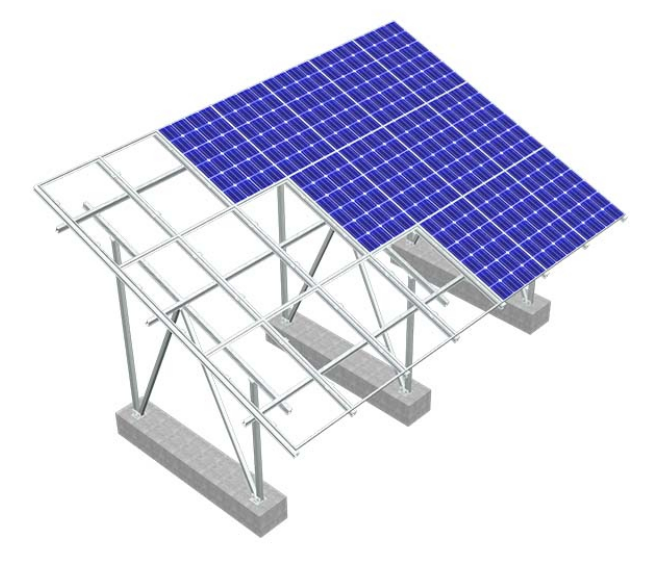 Ground Waterproof Solar Mounting System