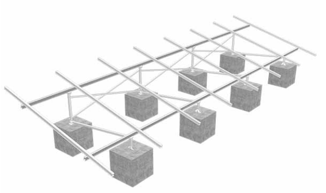 Ground Solar Panel Racking System GT6