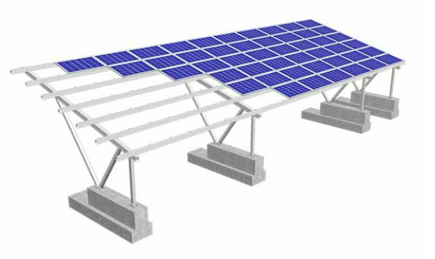 Waterproof Solar Carport Mounting System