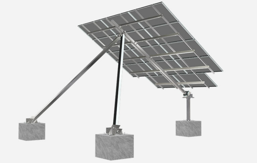 Smart Tilt Single Axis PV Solar Tracker