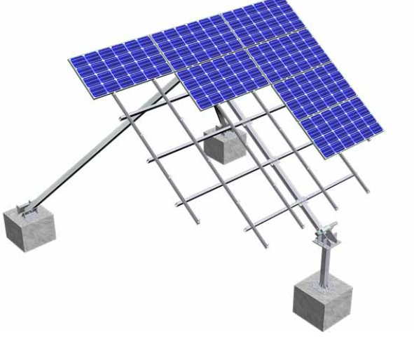 Smart Tilt Single Axis PV Solar Tracker