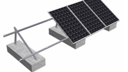 Flat Roof Triangular Elevated Mounting System