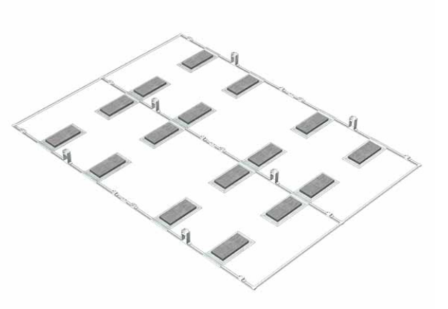 Flat Roof Solar Ballasted Mounting System
