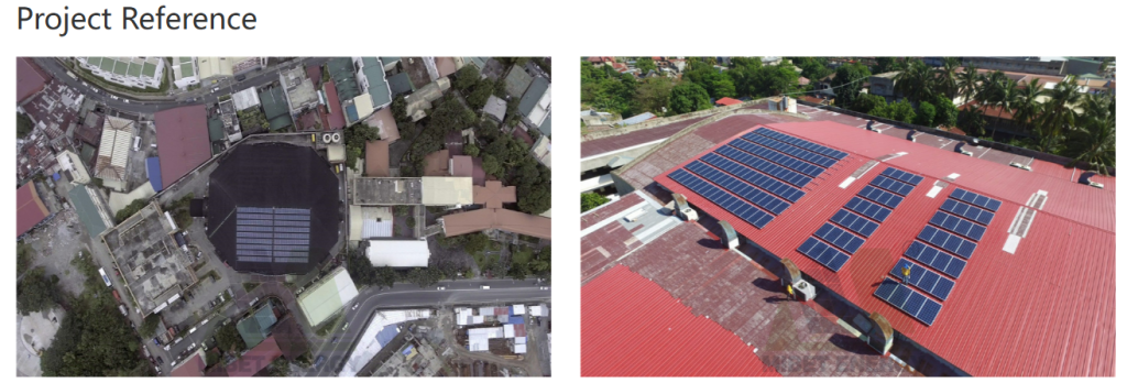 Non-Penetrating Ballasted Flat Roof Solar Mounting System