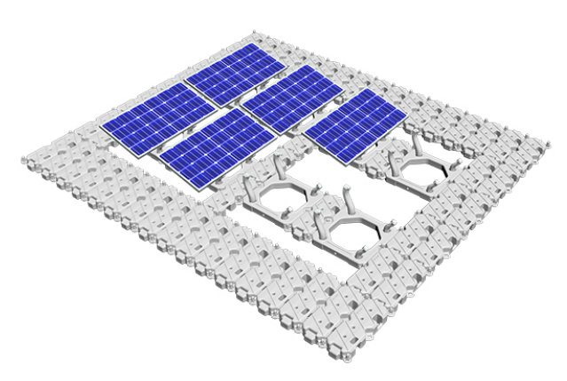 Floating PV System G4S – MRac Floating Solar Mounting Solution