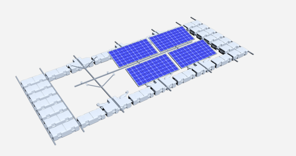 Floating PV Mounting System G5 – MRac Advanced Floating Solar Solution