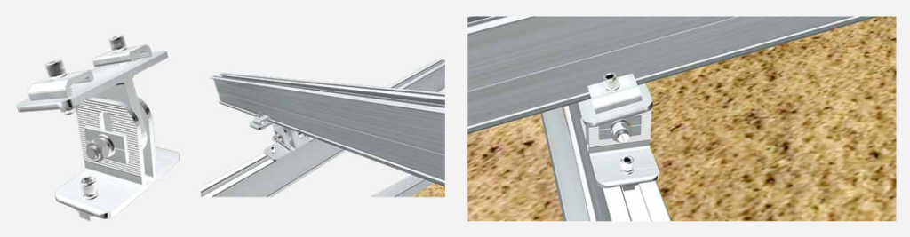 Slope Ground Solar Panel Mounting System