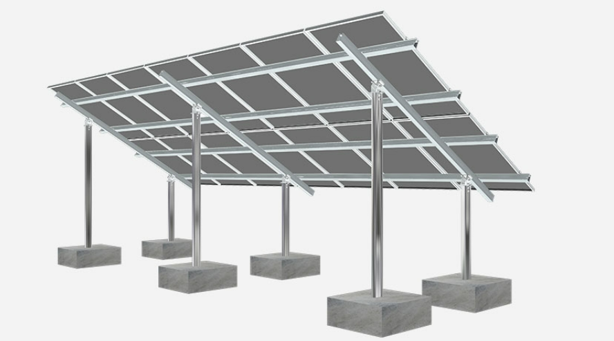 Ground Solar Panel Racking System – MRac GT8