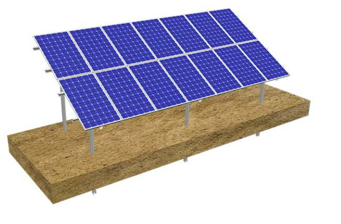 Ground Solar Panel Racking System – MRac GT8