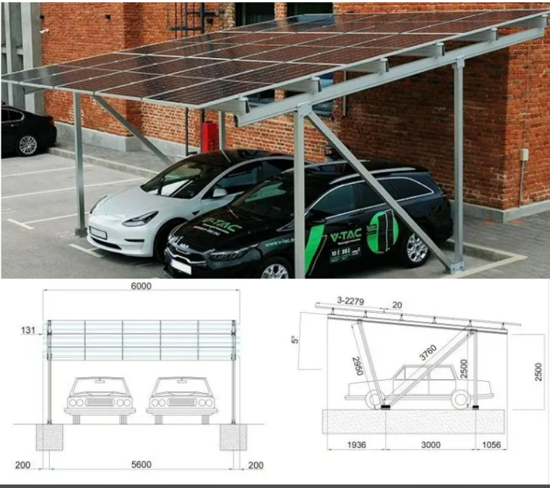 Waterproof Solar Carport Mounting System: Ensuring Reliable Protection Against the Elements