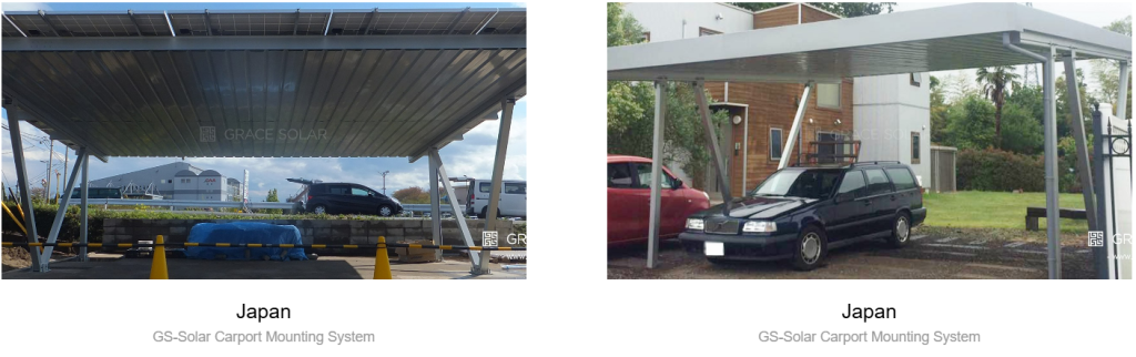 Single Column Carport Mounting System Carbon Steel