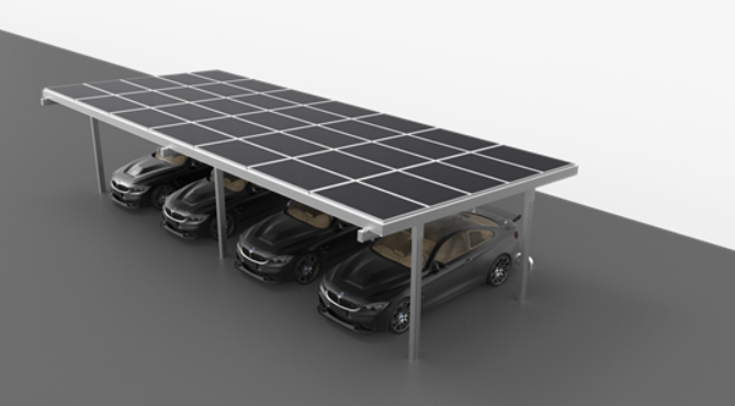 Type II Aluminum Carport Mounting System