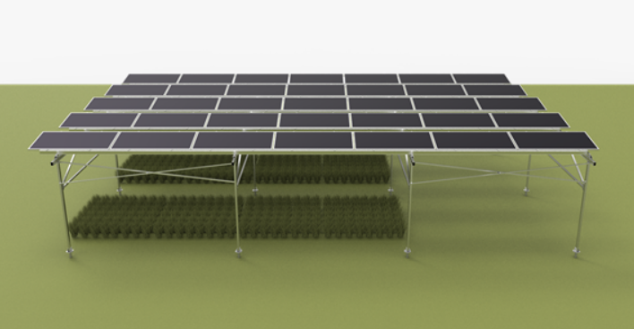 Aluminum Flat Type Farm Mounting System