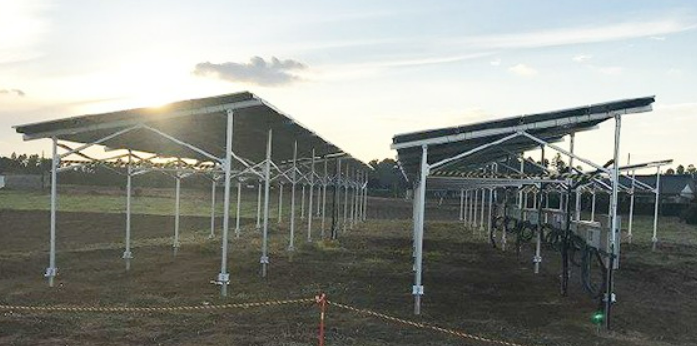 Aluminum Slope Type Farm Mounting System