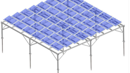 Steel Agricultural Farm Solar Mounting System – C Type Carbon Steel