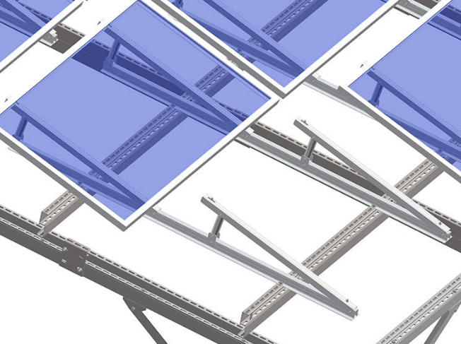 Steel Agricultural Farm Solar Mounting System – C Type Carbon Steel