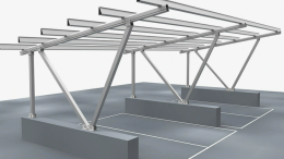 Tripsolar Aluminum Solar Carport Mounting System