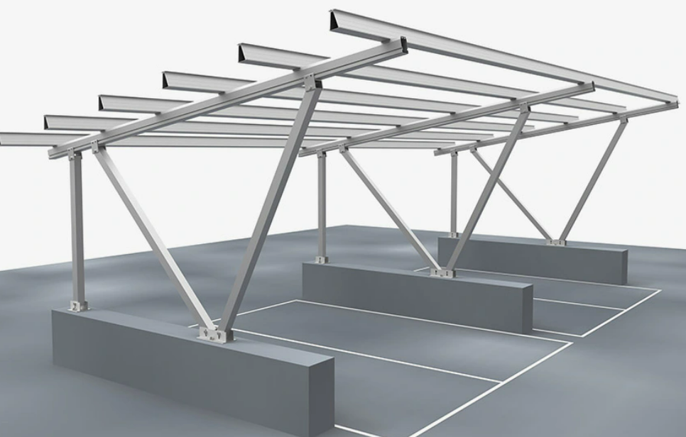 Tripsolar Aluminum Solar Carport Mounting System