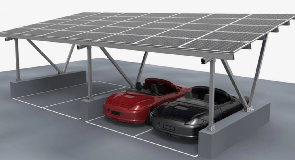 Tripsolar Aluminum Solar Carport Mounting System