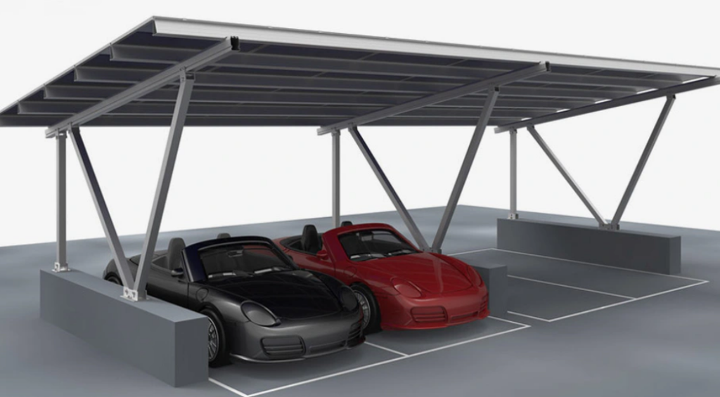 Tripsolar Aluminum Solar Carport Mounting System